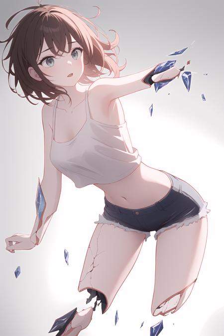 碎裂的水晶肢体(broken crystal limb)