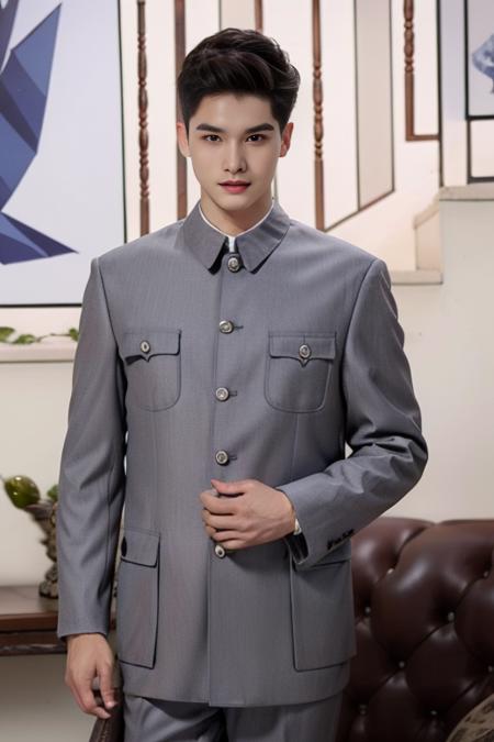 中山装 chinese tunic suit
