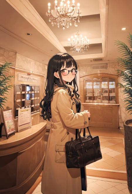 ラブホテルのエントランス Entrance of lovehotel SDXL