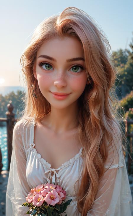 Cutesy woman