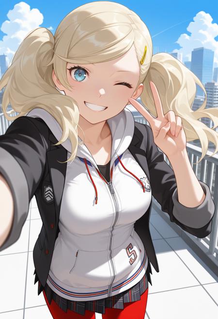 Ann Takamaki / 高巻 杏, 11 outfits (Persona 5) [IllustriousXL]版本v1.0-School Uniform (ID: 1296322)