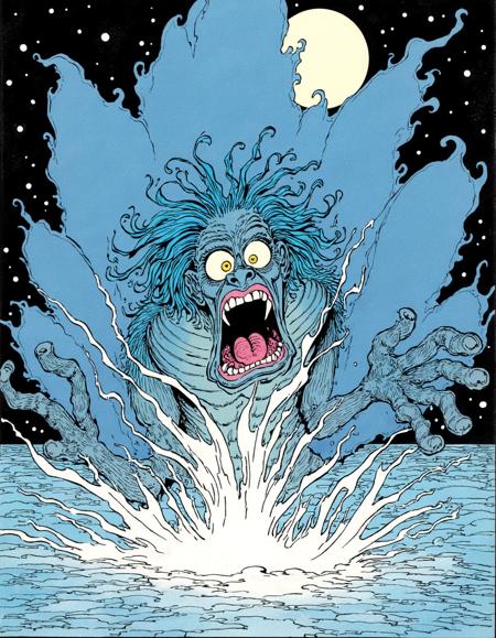 French 1970's Satirical Comics - Gotlib Style