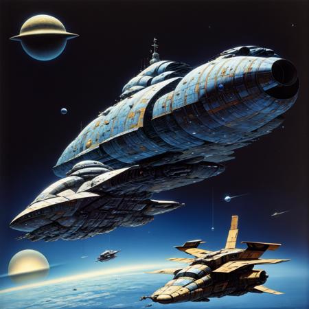 Terran Trade Authority space art style