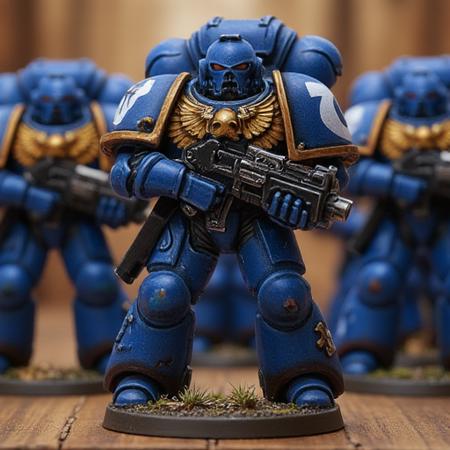 Space Marine - Ultramarine (Flux.1 D)