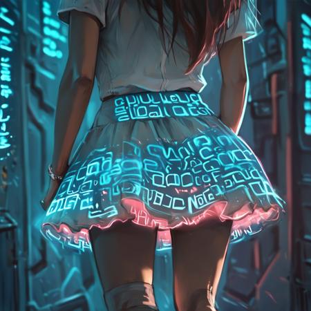Glowing text pattern LoRA [FLUX-D + XL + Pony] (in testing phase)