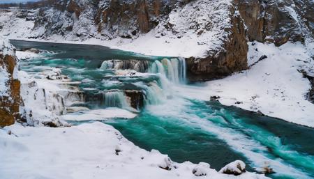 Winter Waterfall版本Winter Waterfall (ID: 319412)