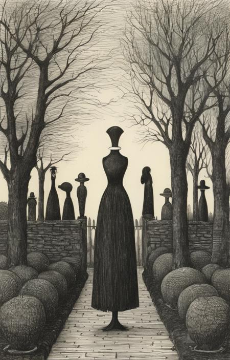 style of Edward Gorey [SDXL] 276