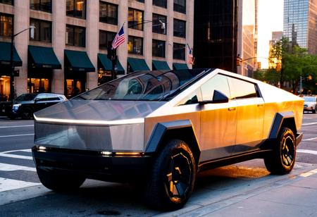 Tesla Cybertruck SDXL