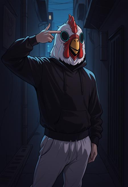 Jacket | Hotline Miami | [IllustriousXL]