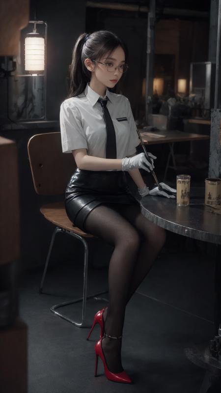 tutu's HiSilk (20D small hole fishnet stockings pantyhose)/图图的嗨丝（20D小孔渔网袜连裤袜）