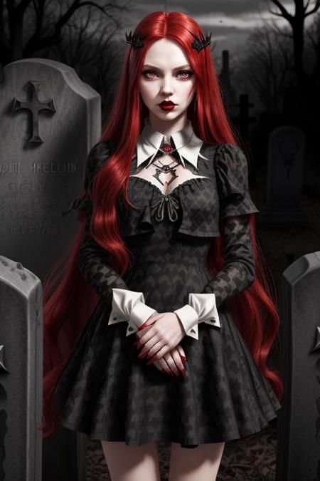?Gothic Hearts Wednesday Dress ~ PONY XL and SD 1.5?