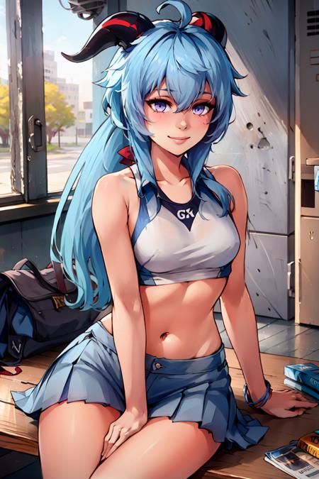 Ganyu: Cocogoat  | 甘雨 (Genshin Impact) [Illustrious & SD1.5]