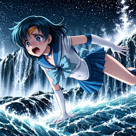 falling in waterwall