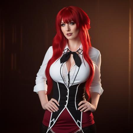 Rias Gremory - High School DxD - SDXL Realistic & Anime
