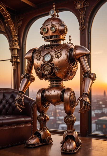 Dynamic Wildcard - steampunk robot unleashed