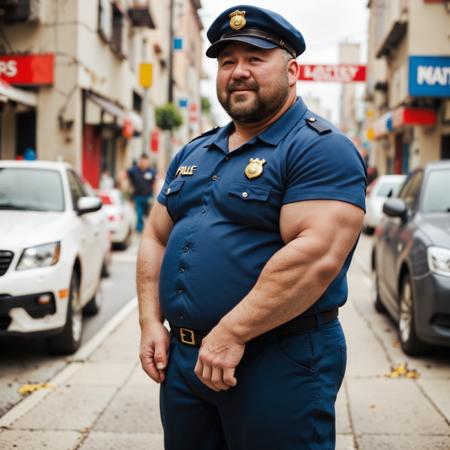 chubby muscle male for pony