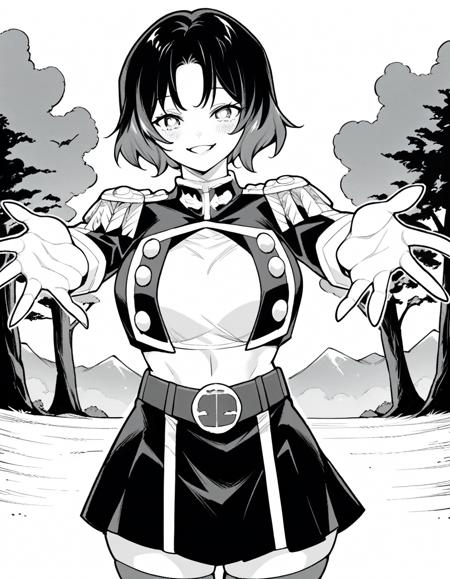 Yakumo Ezo (蝦夷(えぞ) 夜(や)雲(くも)) - Chained Soldier (魔都精兵のスレイブ) - COMMISSION