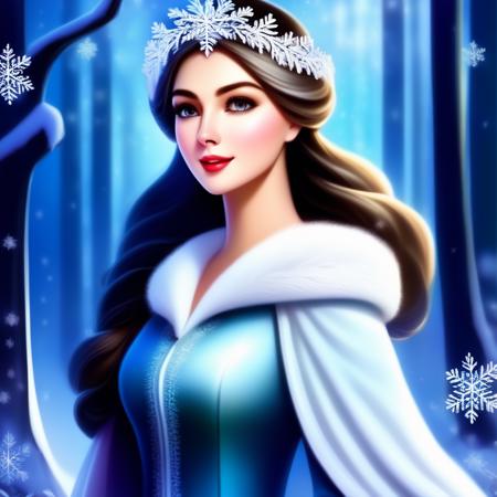 SDXL Snow Princess Lora