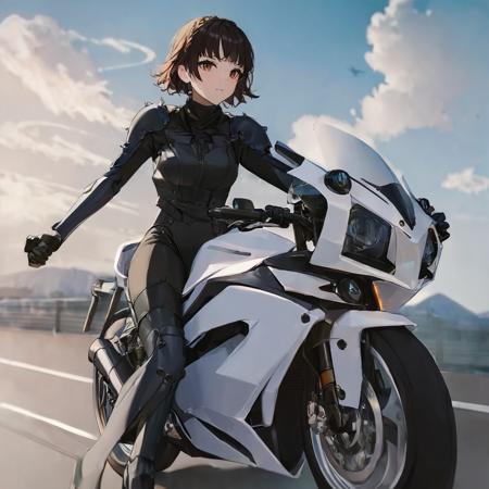 Niijima Makoto 新島 真 - Persona 5 SDXL