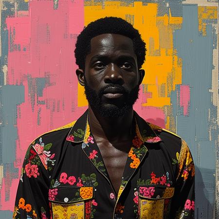 style of Kerry James Marshall [FLUX] 268版本V1 (ID: 817257)