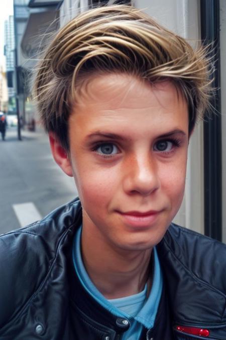 Model Young man