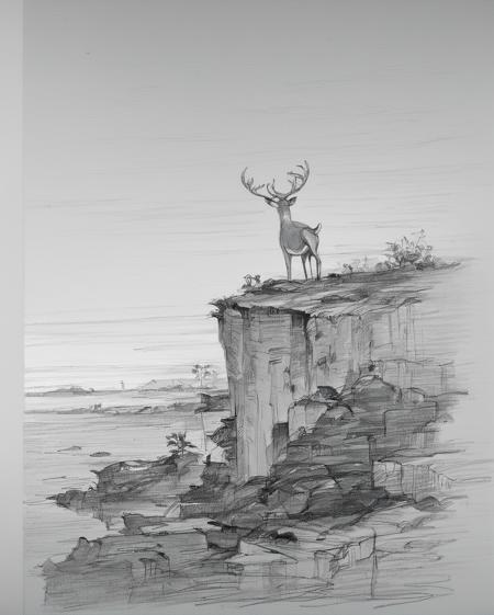 fallen_ai_PONY_PENCIL_DRAWING_style