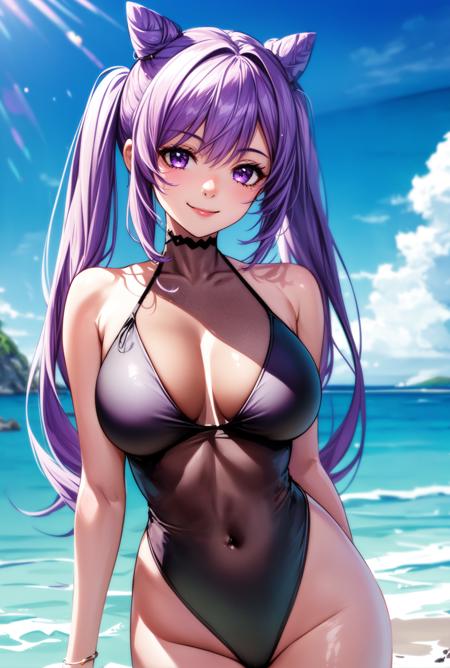 Keqing | Electro character - Genshin Impact | 原神 [Neural Da Vinci]
