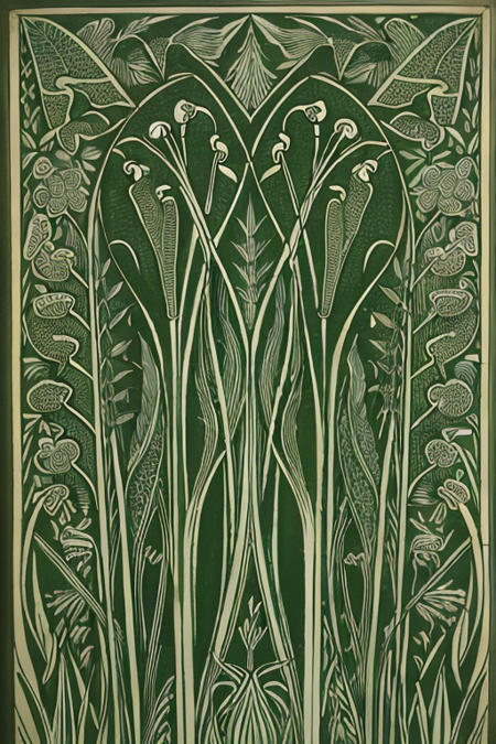 Eugene Grasset's plant patterns (1896)