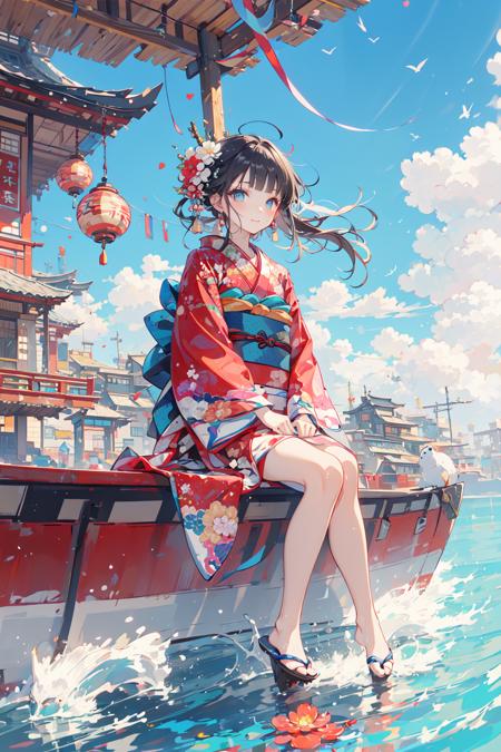 龙年立绘/Dragon and girl