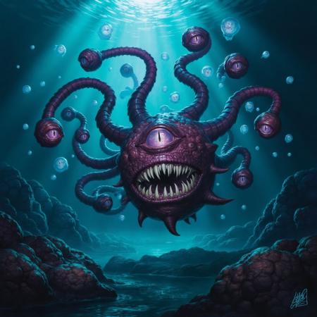 Magic creatures: Beholders! Flux & SDXL 1.0