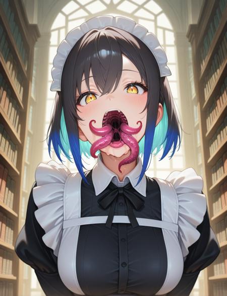 Tentacle pit mouth