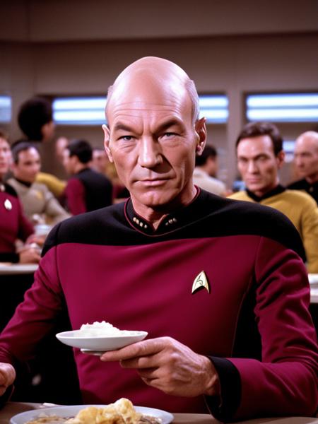 Patrick Stewart (actor) as Jean-Luc Picard [XL]