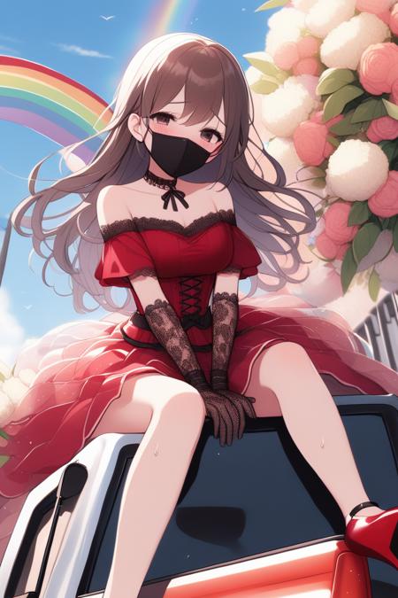 girl like parade float
