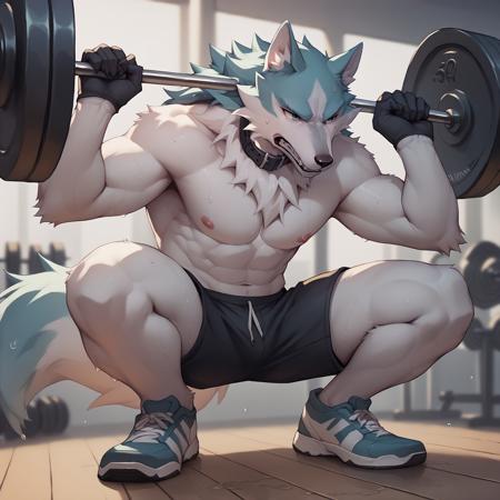 Shirou Ogami for PonyXL (beastman only)