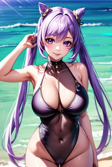 Keqing | Electro character - Genshin Impact | 原神 [Neural Da Vinci]