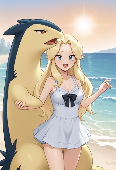 Girl and Pokemon for Pony