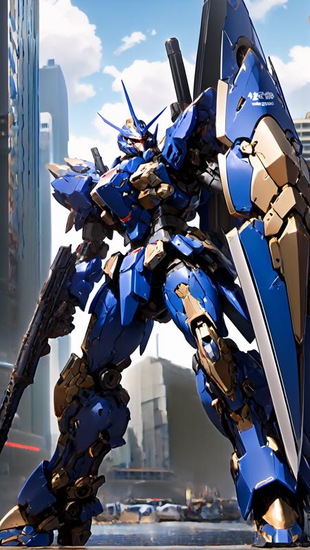 Super robot diffusion(Gundam, EVA, ARMORED CORE, BATTLE TECH like mecha lora)版本v3.0 (ID: 157668)