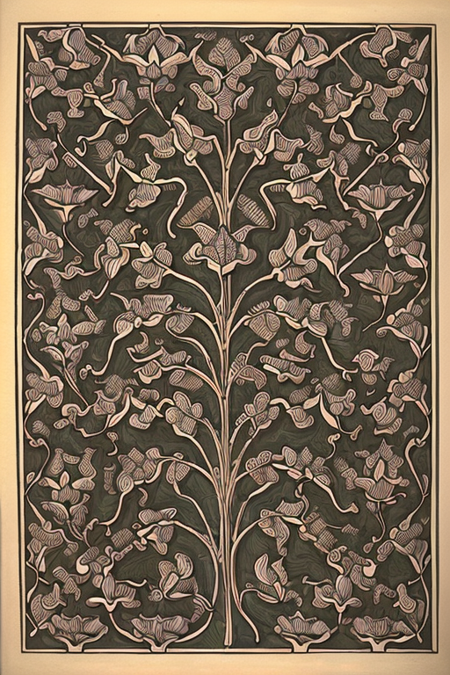 Eugene Grasset's plant patterns (1896)
