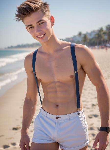 Cute handsome male models