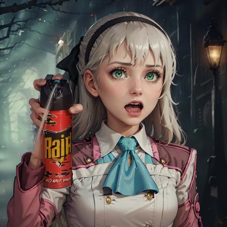 Victor Van Dort Spraying Raid And Screaming Meme | Concept LoRA