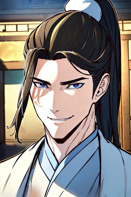 Jin So-Han from A Dance of Swords in the Night (Manhwa)版本v1.0 SD1.5 (ID: 305419)
