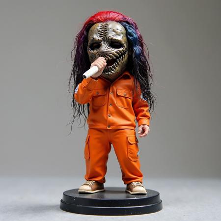 SLIPKNOT band. Number 8 masked. Corey Taylor