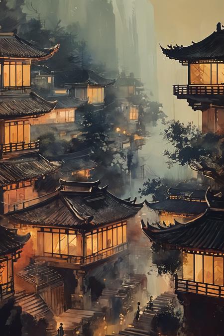 style of Fu Baoshi 171