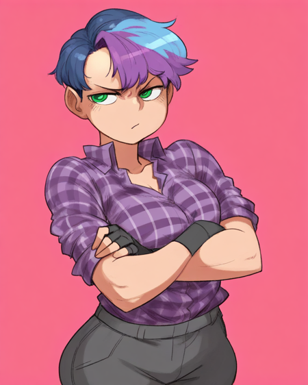 Anonymous Asexual (Toothpaste Hair) (NoobAI VPred/Pony XL)版本v2.0 (ID: 1124265)