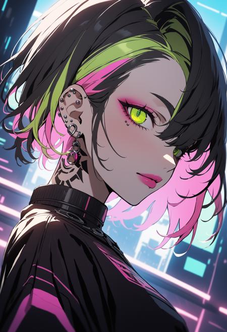 Holo Punk Style
