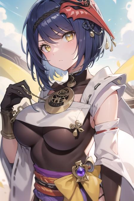 Sara Kujou (九条裟羅) (九条裟罗) (九條裟羅) - Genshin Impact (原神)