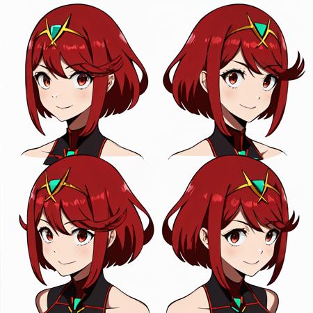 Head model sheet | Concept LoRA