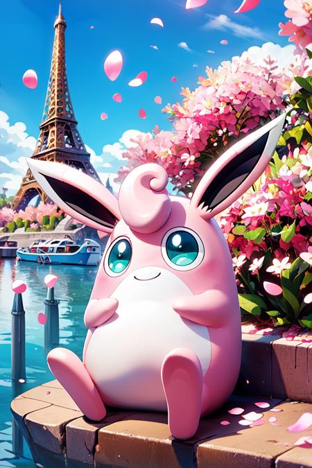 Wigglytuff: Balloon Pokémon | プクリン (Pokedex #0040) [Pony]
