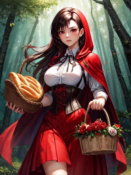 Character Change (♀) - Little Red Riding Hood - Deliver the food to Granny!