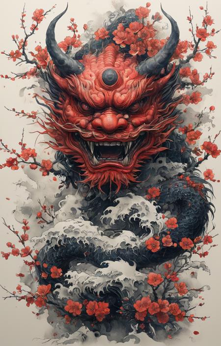 A Japanese monster avatar - tangbohu [SDXL] 50版本v1.0 (ID: 655037)